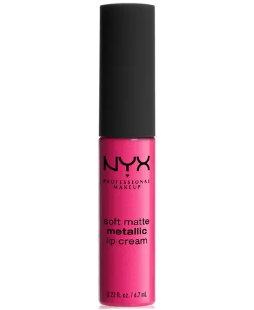 NYX Professional Makeup Soft Matte Metallic Lip Cream -Paris