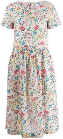 floral printed day dress