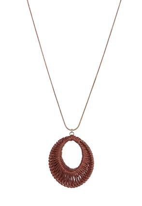 Thread Wrapped Pendant Necklace Necklaces Cato Fashions