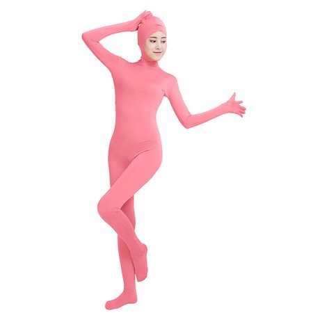 Zentai Suits Catsuit Skin Suit Ninja Cosplay Adults' Lycra® Cosplay Costumes Sex Women's Solid Color / Leotard / Onesie / Leotard / Onesie / High Elasticity 5973211 2020 – £18.76