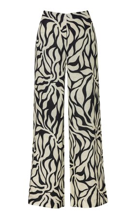 Toya Linen Culotte Pants By Cala De La Cruz | Moda Operandi