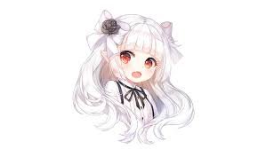 white anime girl red eyes - Pesquisa Google