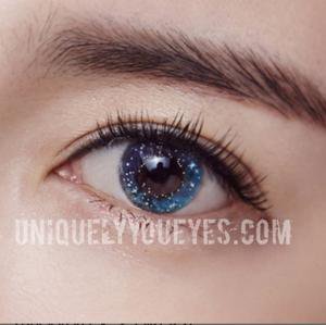 NEW ARRIVAL Glittering Fairytale Blue Colored Contacts – UNIQUELY-YOU-EYES