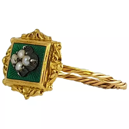 Georgian Antique Gold Ring