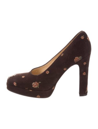 Dolce & Gabbana Floral High-Heel Pumps - Shoes - DAG118271 | The RealReal