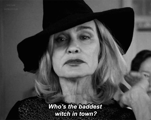 "Who's the baddest witch in town?" ~Fiona… | American horror story coven, American horror story quotes, American horror story