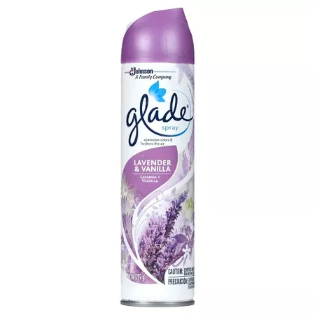 Glade Room Spray Air Freshener, Lavender & Vanilla, 8oz : Target