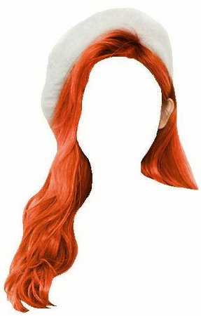 Orange Hair with White Beret (Sugar High edit)