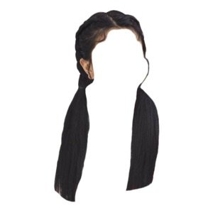 black hair - braids