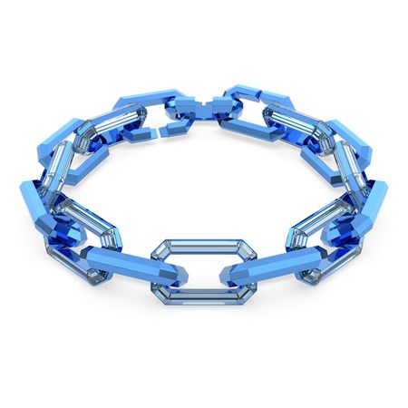 Lucent necklace, Blue | Swarovski