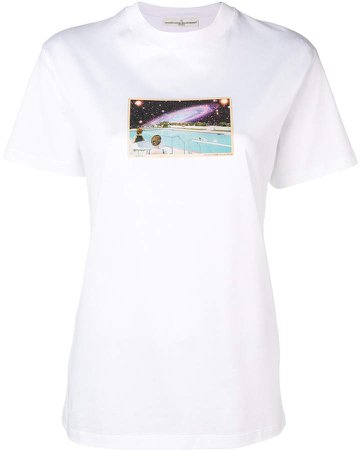Galaxy print T-shirt