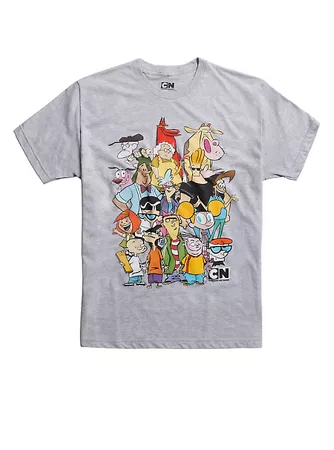 CARTOON NETWORK CHARACTERS COLLAGE T-SHIRT