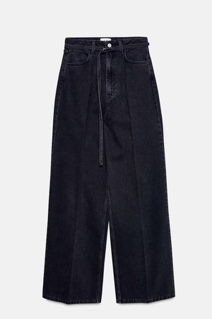 джинсы вываренный черный цвет - LIME