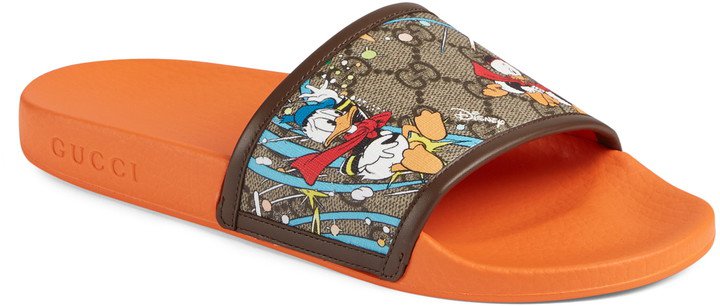 x Disney Pursuit Donald Duck Slide Sandal