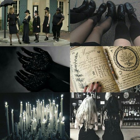 Witch sisters aesthetic
