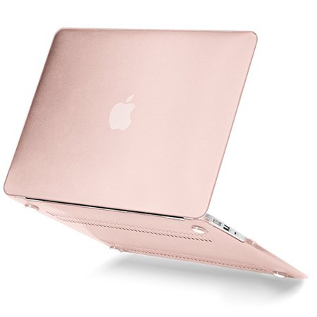 GMYLE Rose Quartz Soft-Touch Frosted Hard Case for for MacBook Air 13 inch (Model:A1369/ A1466)