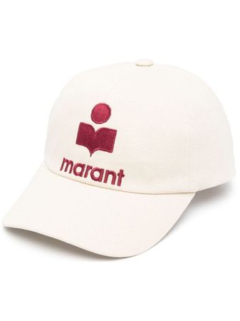 Isabel Marant embroidered-logo Baseball Cap - Farfetch