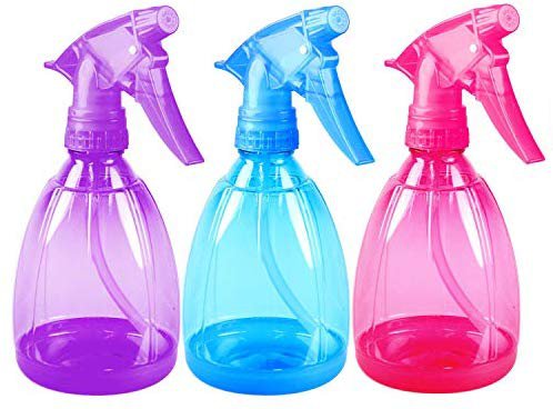 Amazon.com : Pack of 3-12 Oz Empty Plastic Spray Bottles - Attractive Vibrant Colors - Multi Purpose Use Durable BPA Free Material : Beauty