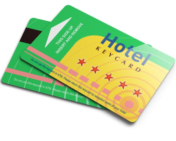 hotel keycard