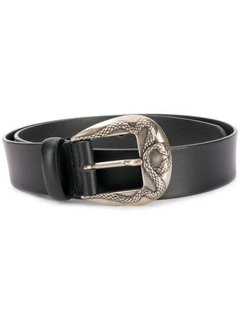 Just Cavalli snake embellished belt