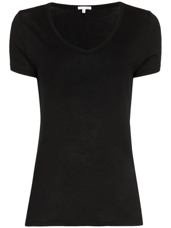 Skin V-neck T-shirt - Farfetch