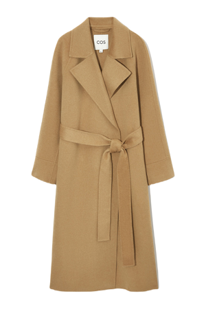 cos belted coat