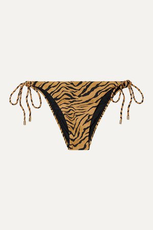 ViX | Tiger-print bikini briefs | NET-A-PORTER.COM