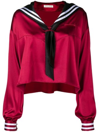 Red Sailor Blouse