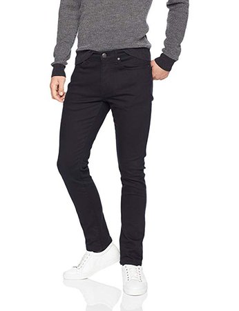 Amazon.com: Amazon Essentials Men's Skinny-Fit Stretch Jean, Rinse, 28W x 32L: Clothing