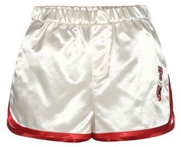 Tommy Hilfiger Satin Shorts with appliquA