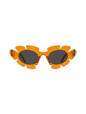 Shop Loewe Chunky Anagram 47MM Square Sunglasses | Saks Fifth Avenue