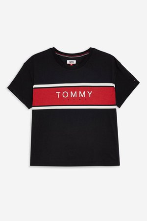 Stripe Logo T-Shirt by Tommy Jeans | Topshop