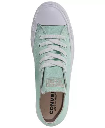 Converse Women's Chuck Taylor All Star Renew Low Top Casual Sneakers from Finish Line & Reviews - Finish Line Athletic Sneakers - Shoes - Macy's green