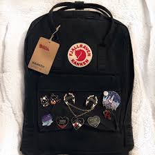 backpack with pins kanken - Google Search