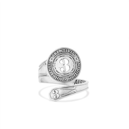 Alex and Ani Number 3 Spoon Ring PC16SR03S - Rings - Alex and Ani - Shop By Brand
