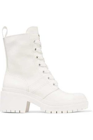 Marc Jacobs | Bristol glossed-leather ankle boots | NET-A-PORTER.COM