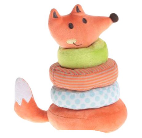fox stacking plush toy
