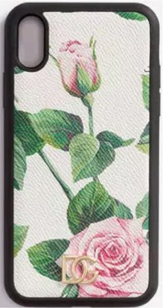 dolce and Gabbana tropical rose iPhone