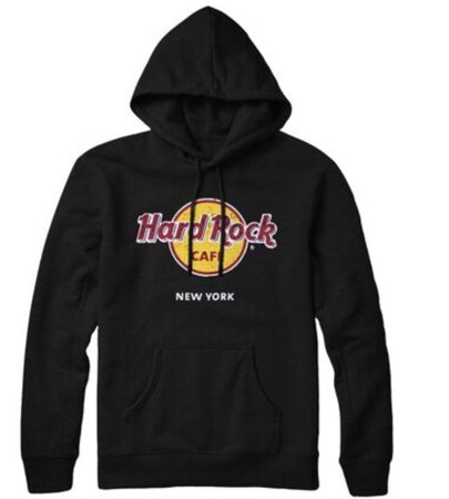 Hard rock café black hoodie