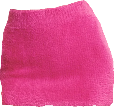 cody fuzzy mini skirt