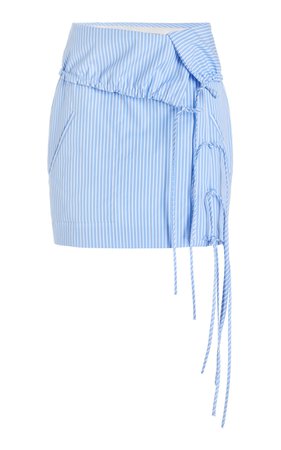 Hilaree Tied Cotton Mini Skirt By Altuzarra | Moda Operandi