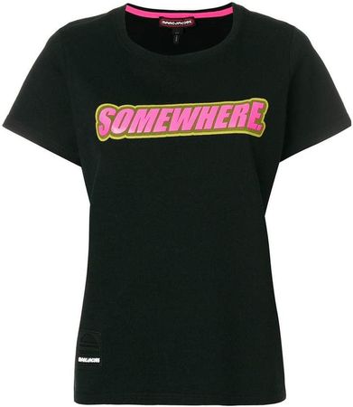 Somewhere print T-shirt