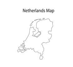 the netherlands map outline - Google Search