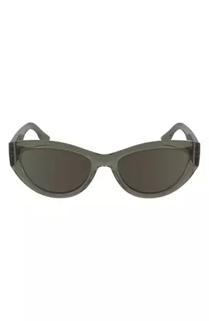 Lacoste Sport 54mm Cat Eye Sunglasses | Nordstrom