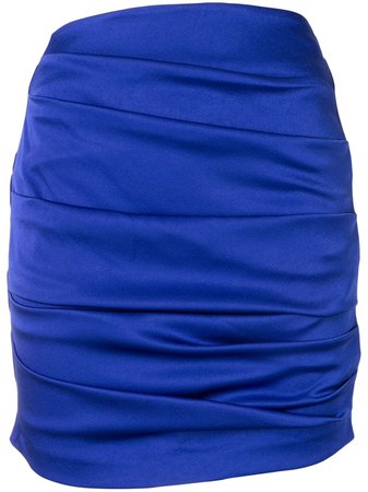 Alex Perry Turner Draped Mini Skirt - Farfetch