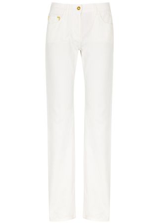 PALM ANGELS Logo-embossed straight-leg jeans | Harvey Nichols