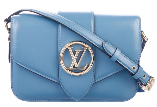 Louis Vuitton blue bag