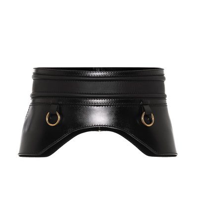 Alexander McQueen - Leather corset belt | Mytheresa