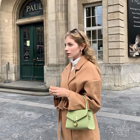 JW PEI on Instagram: “Photo by @sarabottn⠀⠀⠀⠀⠀⠀⠀⠀⠀ The two colors go together very well, what do you think?⠀⠀⠀⠀⠀⠀⠀⠀⠀ #fashion #chic #beauty #bag #camelcoat #fall…”