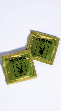 Playboy Well Hung Condoms, Lubricated Contraception - Yandy.com